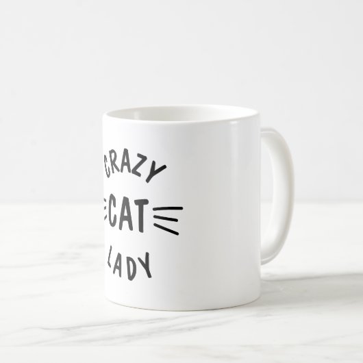 Crazy Cat Lady Koffiemok (Voorkant rechts)