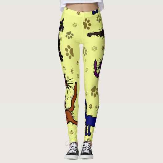 Crazy Cat Lady Leggings (Voorkant)