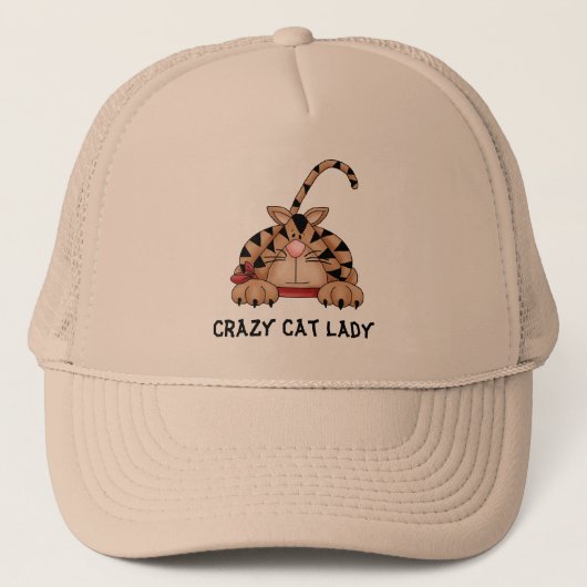 Crazy Cat Lady pet (Voorkant)