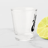 Crazy Cat Lady Shot Glass Shot Glas (Links)