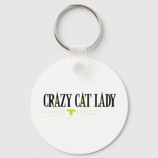 Crazy Cat Lady Sleutelhanger