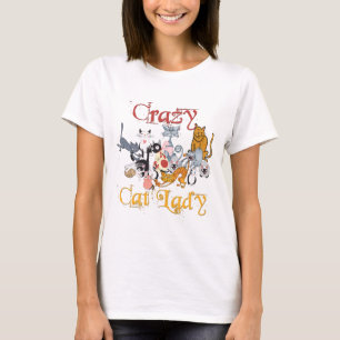 Crazy Cat Lady T-shirt