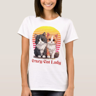 Crazy Cat Lady T-shirt