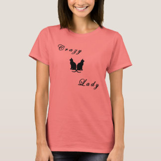 Crazy Cat Lady T T-shirt