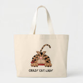 Crazy Cat Lady tas (Voorkant)