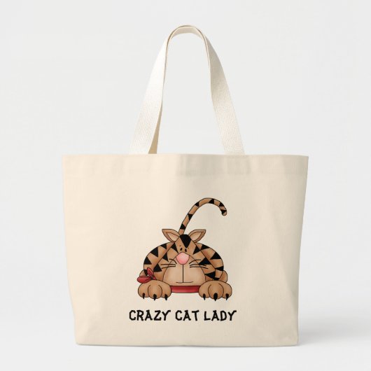 Crazy Cat Lady tas (Voorkant)