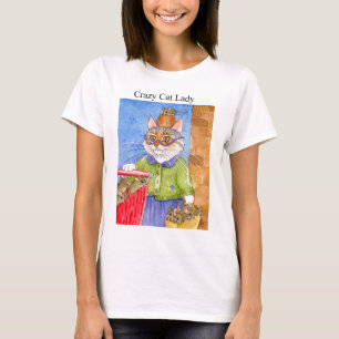 Crazy Cat Lady Tee Shirt