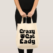 Crazy Cat Lady Tote Bag (Voorkant (product))