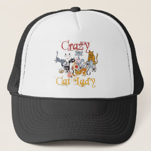 Crazy Cat Lady Trucker Pet