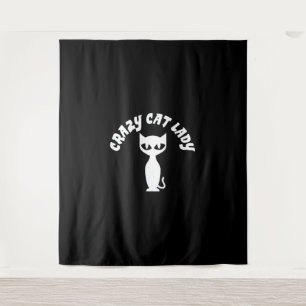 Crazy Cat Lady Wandkleed