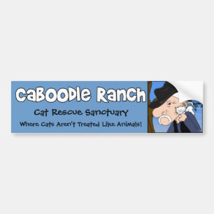 "Crazy Cat Man" Bumpersticker