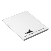 Crazy Cat Notitieblok (Schuin)