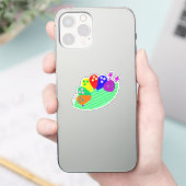 Crazy Caterpillar Sticker (Telefoon)