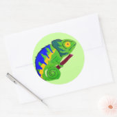 Crazy Chameleon Sticker (Envelop)