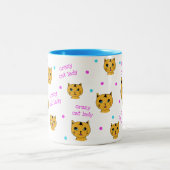 Crazy Chat Lady Funny Mug (Centre)