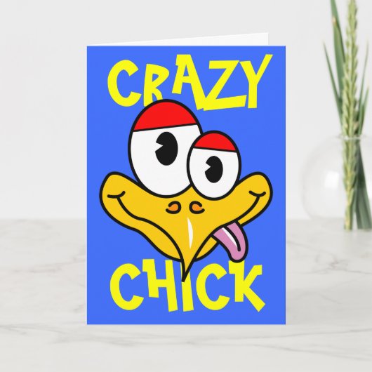 Crazy Chick wordt snel beter Kaart (Voorkant)