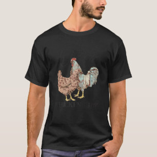 Crazy Chicken Lady Chicken Animal Boerderij T-shirt