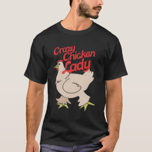 Crazy Chicken Lady Long Sleeve Tshirt Chicken Amou