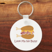 Crazy Chicken Sandwich Sleutelhanger (Voorkant)