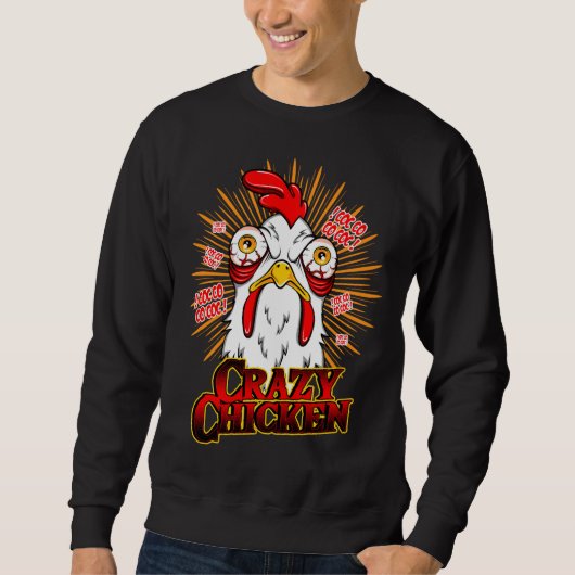Crazy Chicken Trui (Voorkant)