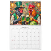Crazy Chickens 2026 Calendar Kalender (Mar 2027)