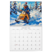 Crazy Chickens 2026 Calendar Kalender (Jan 2026)