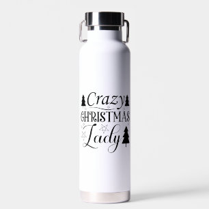 Crazy Christmas Lady-45322 Waterfles