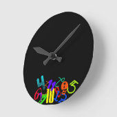 Crazy Clock Ronde Klok (Hoek)