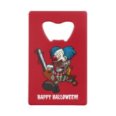 Crazy Clown Clown Happy Halloween Dessin (Dos)