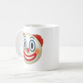 Crazy Clown Emoji Koffiemok (Voorkant links)