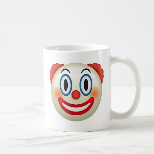 Crazy Clown Emoji Koffiemok (Rechts)