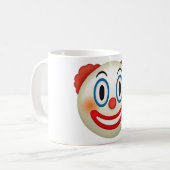 Crazy Clown Emoji Koffiemok (Voorkant links)