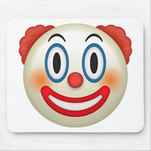 Crazy Clown Emoji Muismat