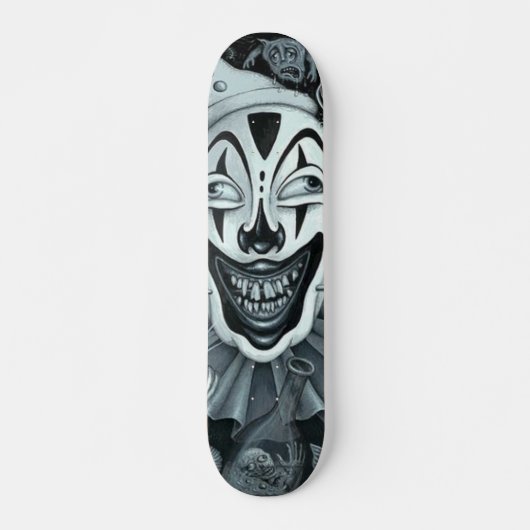 Crazy Clown Skateboard (Voorkant)