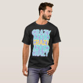 Crazy Colorful Words T-shirt (Voorkant volledig)