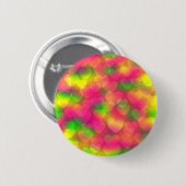 Crazy Colors Hearts Bokeh PIN BUTTON (Voorkant /achterkant)