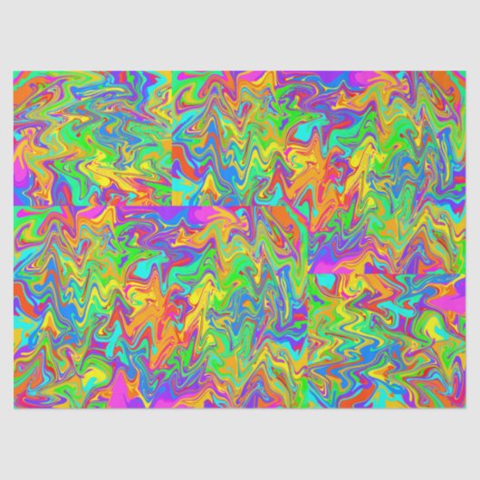 Crazy Colors Tissuepapier (Voorkant)