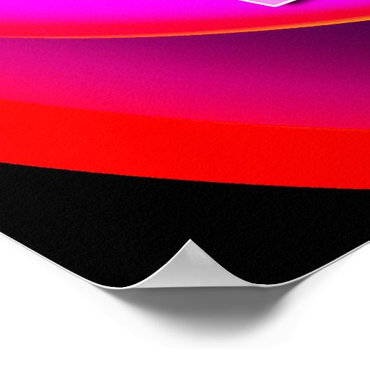 Crazy Cool Vape Cloud Abstracte Posters (Hoek)