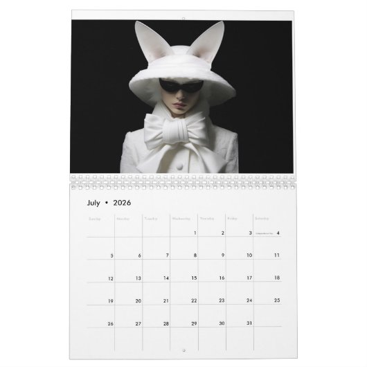 Crazy Couture Pet Kalender 2025 (Jul 2026)