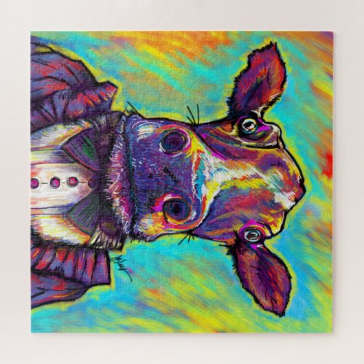 Crazy Cow Man Puzzle (Horizontal)