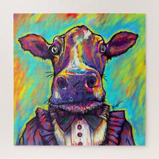 Crazy Cow Man Puzzle (Vertical)