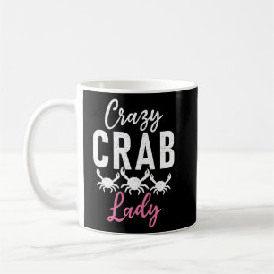 Crazy Crab Lady Crab Owner Koffiemok