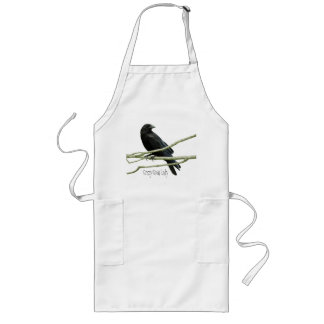 Crazy Crow Lady Apron Lang Schort