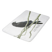 Crazy Crow Lady Bath Mat (Gekanteld)