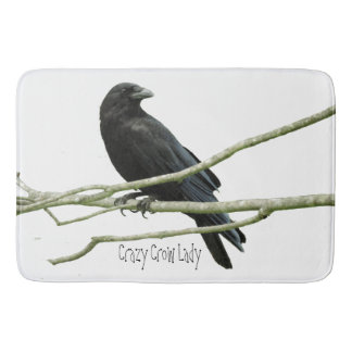 Crazy Crow Lady Bath Mat