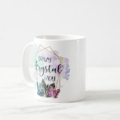 Crazy Crystal Lady Mooi Koffiemok (Voorkant links)