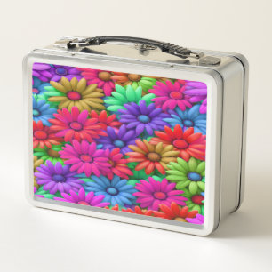 Crazy Daisy #10 - Metalen lunchbox