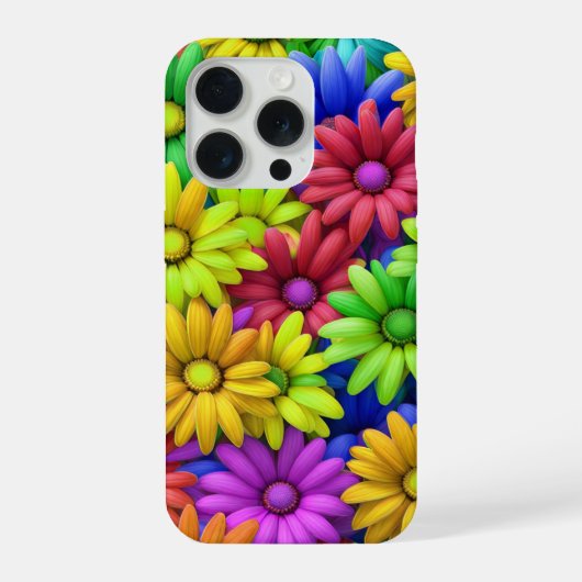 Crazy Daisy #11 - Coques pour iPhone 15 Pro (Verso)
