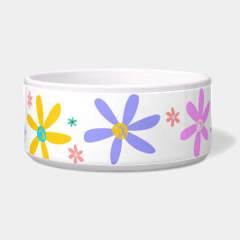 Crazy Daisy 2 Wit Voerbakje