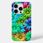 Crazy Daisy #9 - iPhone 15 Pro Hoesjes (Achterkant)